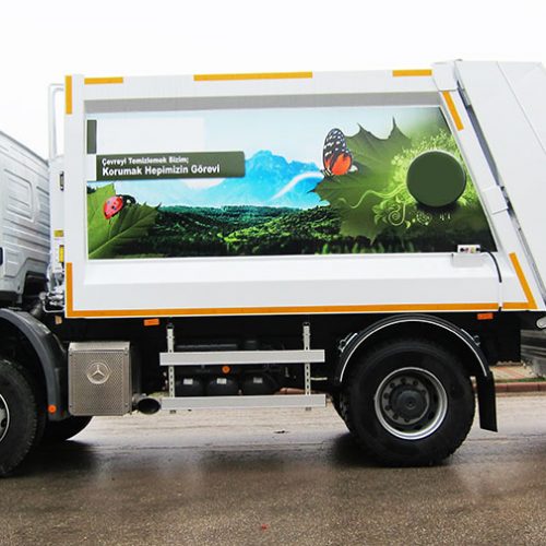 çöp aracı yıkama temizleme